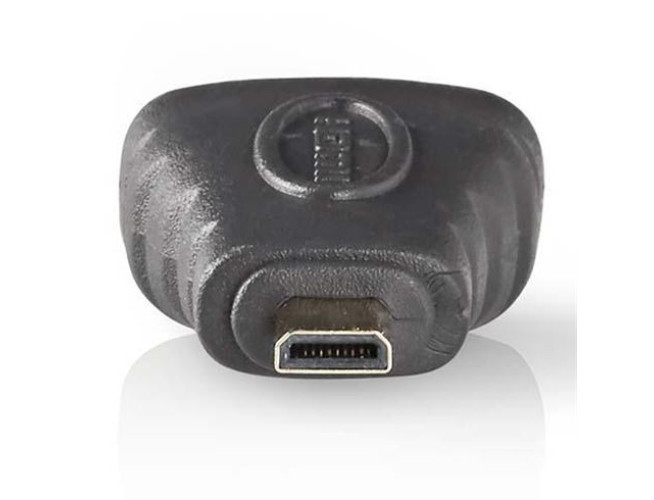 Nedis HDMI-Adapter HDMI-microconnector-HDMI F BK