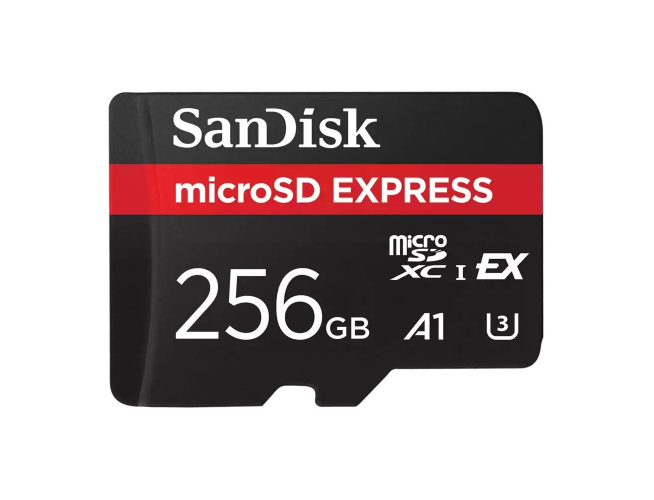 SanDisk Express MicroSD Card 256GB Up To 880MB/s