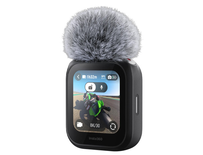 Insta360 GPS Preview Remote With Built-In Mic