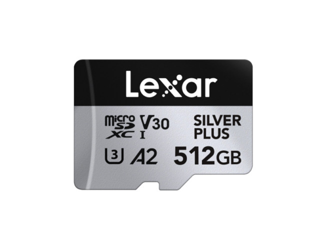 Lexar MicroSDXC Silver Plus UHS-1 512GB V30 R205/W150MB/s