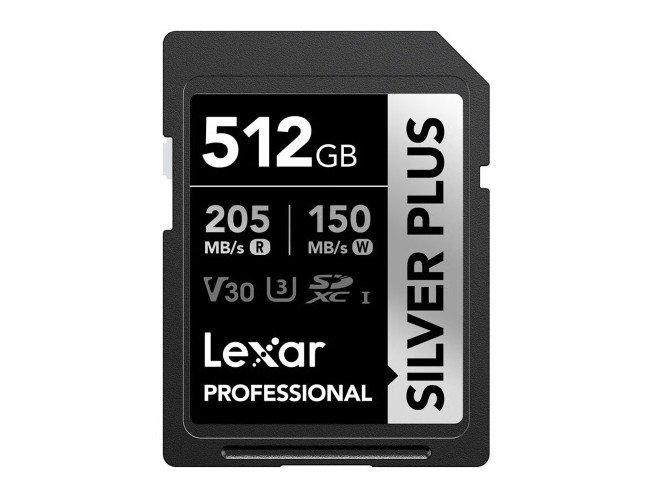Lexar SD Silver Plus UHS-1 512GB V30