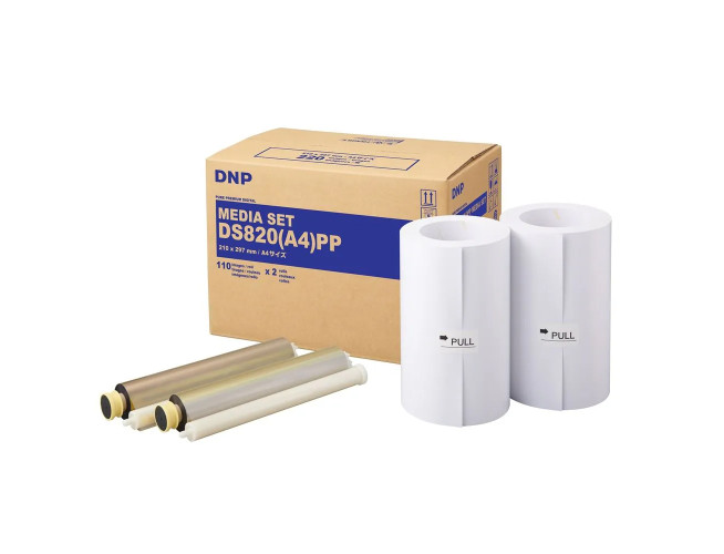 DNP DM812820 Papier Premium 2 Rollen 110 Stuks 20x30 voor DS820