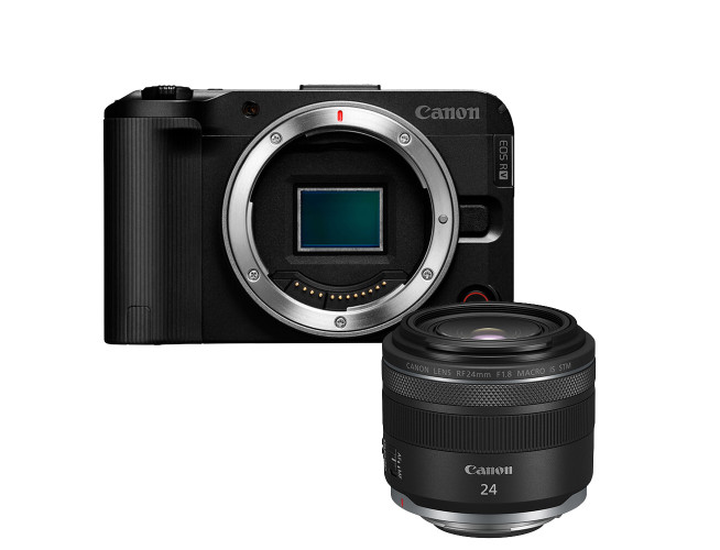 Canon EOS R50 V Body + RF 24mm F1.8 MACRO IS STM
