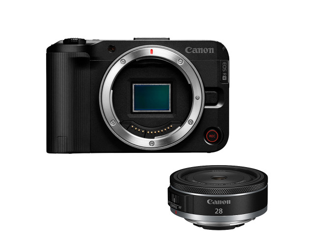 Canon EOS R50 V Body + RF 28mm F2.8 STM