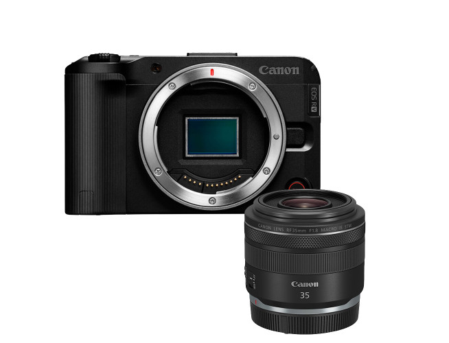 Canon EOS R50 V Body + RF 35mm F1.8 MACRO IS STM 