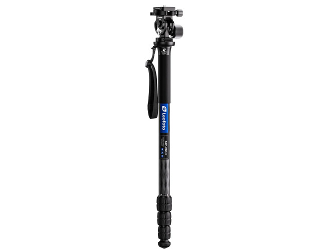Leofoto 5-SECTION Carnon Fiber Monopod MP-285C And Tilt Head VH-10S