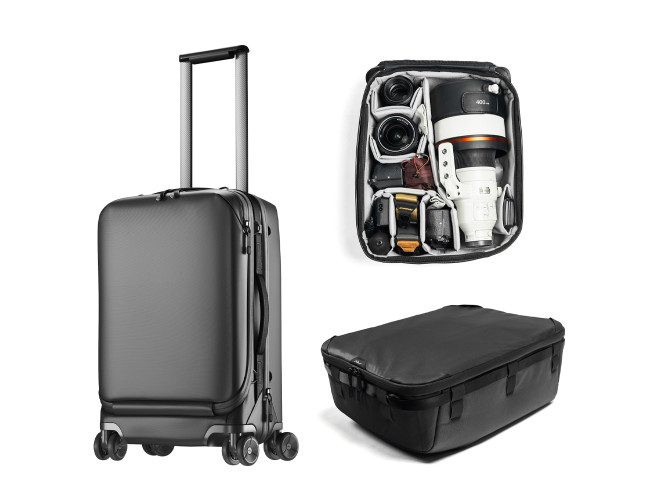 Peak Design Roller Pro Carry-on + Cube V2 XL Black