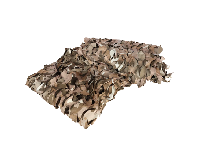 Buteo Photo Gear 3D Leafs Camouflage Net Forest Camo Bruin 2,4x3 m