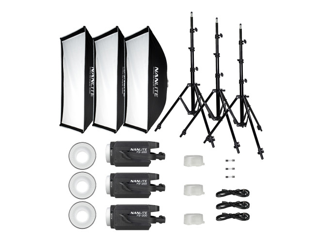 Nanlite FS-200 Triple Kit