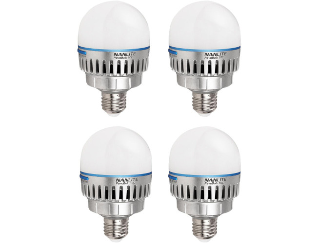 Nanlite Pavobulb 10C Quad Kit