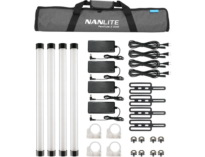 Nanlite Pavotube II 15XR quad kit