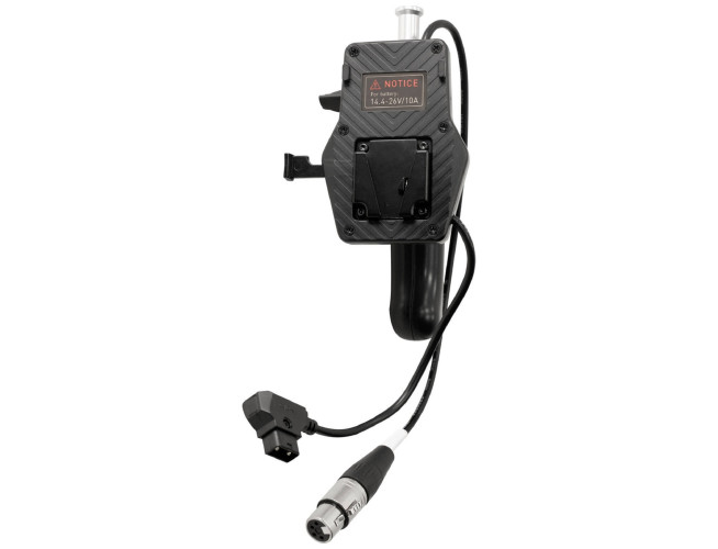Nanlite V-Mount Battery Grip w/ 4-PIN XLR Connector