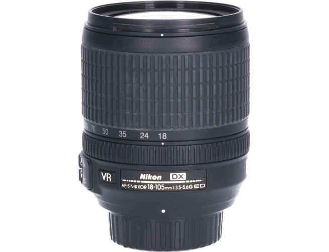 Tweedehands Nikon AF-S 18-105mm f/3.5-5.6G VR DX CM8119