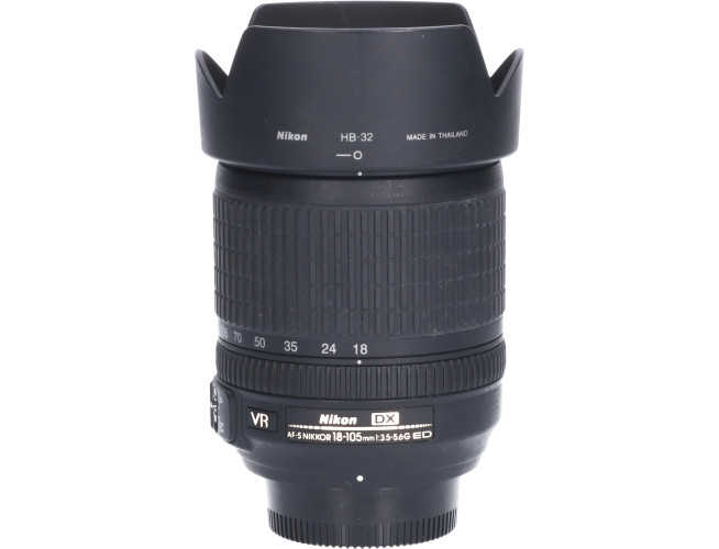 Tweedehands Nikon AF-S 18-105mm f/3.5-5.6G VR DX CM8209