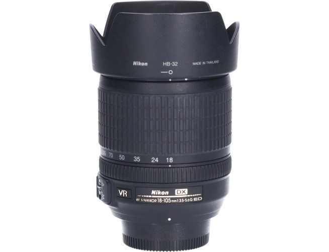 Tweedehands Nikon AF-S 18-105mm f/3.5-5.6G VR DX CM8360