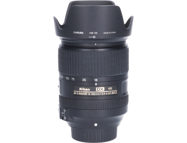 Tweedehands Nikon AF-S 18-300mm f/3.5-6.3 ED VR DX CM8027