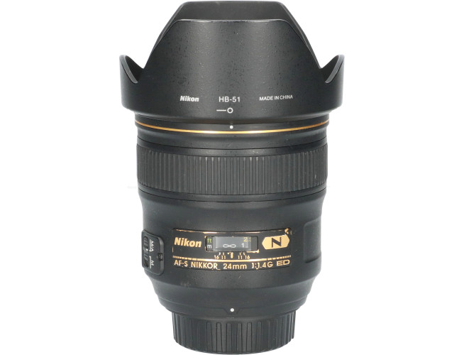 Tweedehands Nikon AF-S 24mm f/1.4G ED CM1206