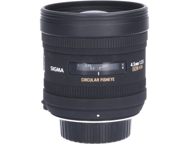 Tweedehands Sigma 4.5mm f/2.8 EX DC HSM Fisheye Nikon CM8413