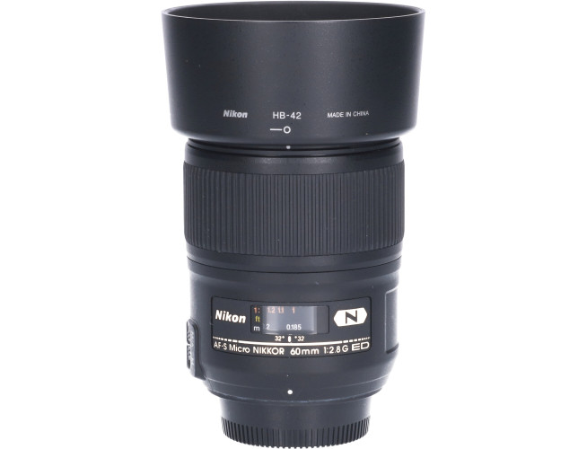 Tweedehands Nikon AF-S 60mm f/2.8G ED Micro CM7977