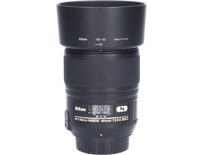 Tweedehands Nikon AF-S 60mm f/2.8G ED Micro CM8625