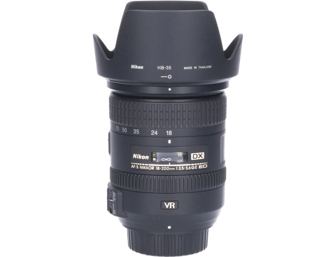 Tweedehands Nikon AF-S 18-200mm f/3.5-5.6G DX IF ED VR II CM8937