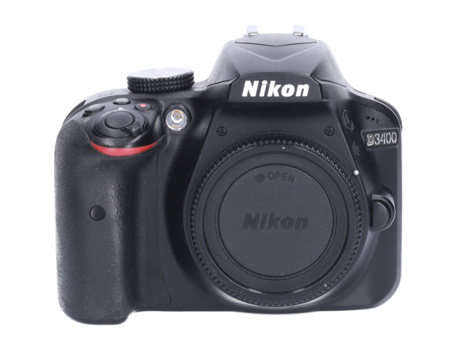 Tweedehands Nikon D3400 Body Zwart CM7990