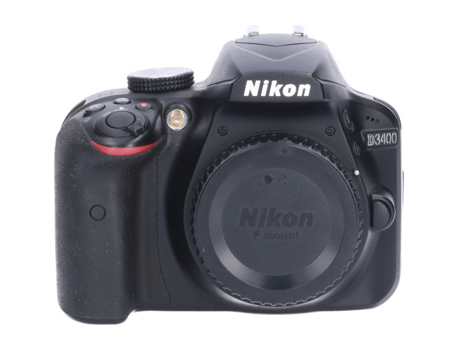 Tweedehands Nikon D3400 Body Zwart CM8460