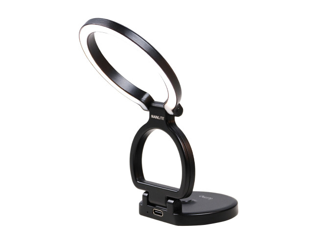 Nanlite Lumo Phone Ring Light - MagSafe Compatible (Polar Black)