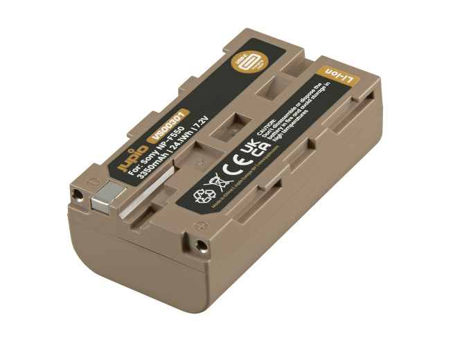 Jupio NP-F550 Ultra C 3350mAh accu met USB-C