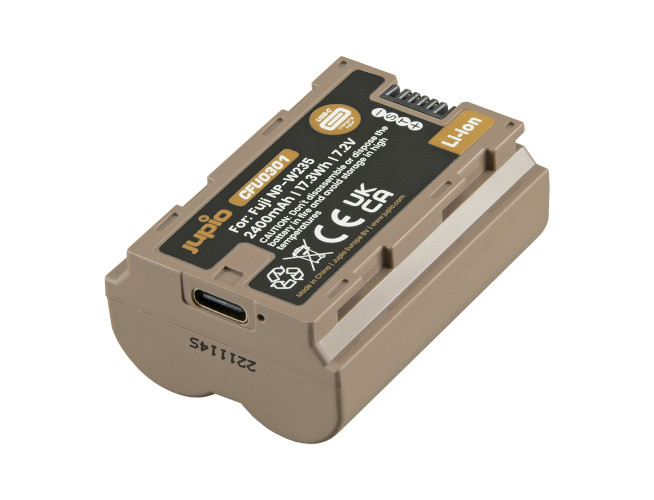 Jupio NP-W235 Ultra C 2400mAh accu met USB-C