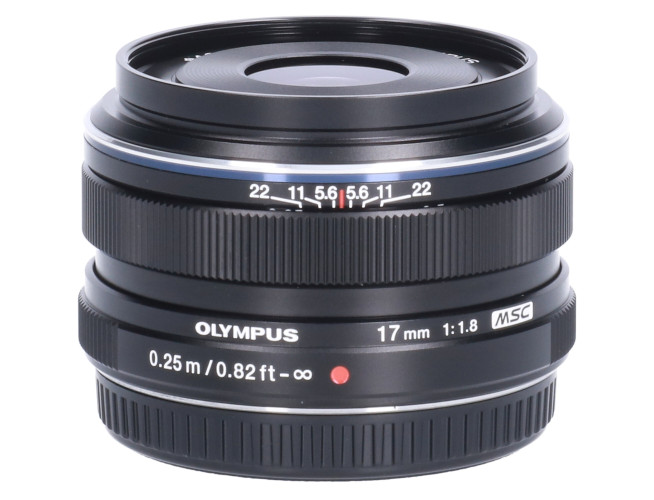 Tweedehands Olympus M.Zuiko Digital ED 17mm f/1.8 - Zwart CM8474