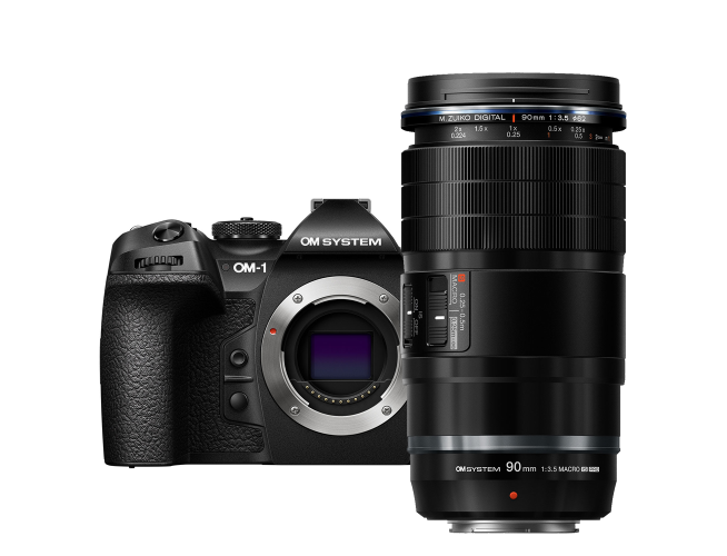 OM SYSTEM OM-1 Mark II + 90mm Macro Pro