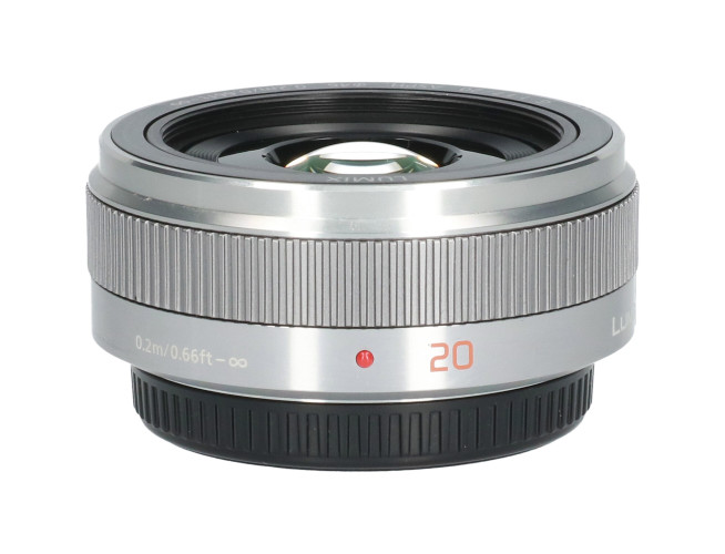 Tweedehands Panasonic Lumix G 20mm f/1.7 II - Zilver CM8044