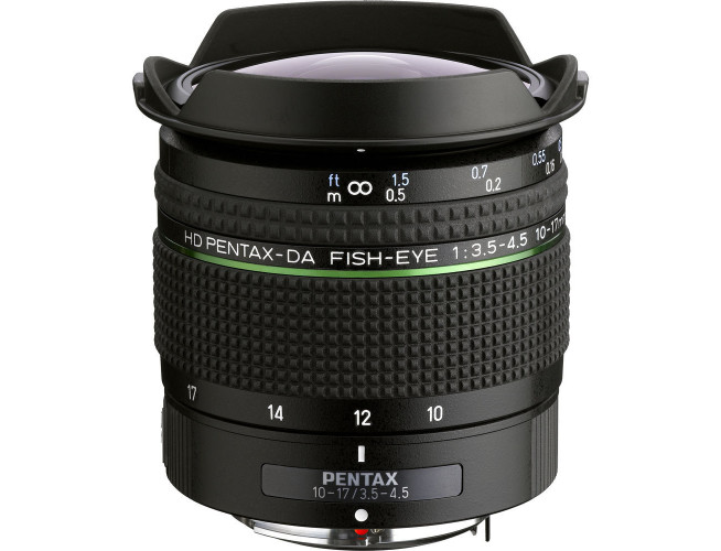 Pentax HD DA Fisheye 10-17mm f/3.5-4.5 ED