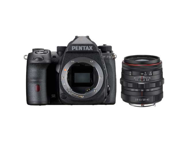 Pentax K-3 Mark III Monochrome + HD 20-40mm f/2.8-4 ED