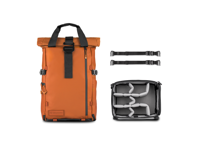 WANDRD PRVKE 31l Sedona Orange Photo Bundle V4