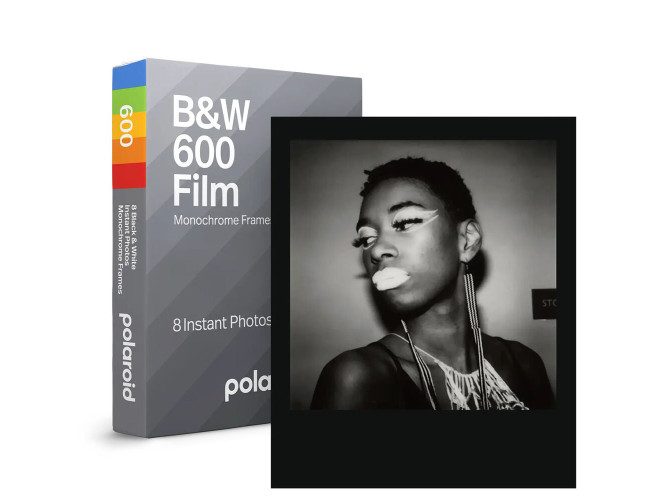 Polaroid B&W Film For 600 - Monochrome Frames Edition