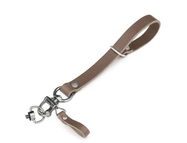 The Hantler Wrist strap - quick release Warm Taupe