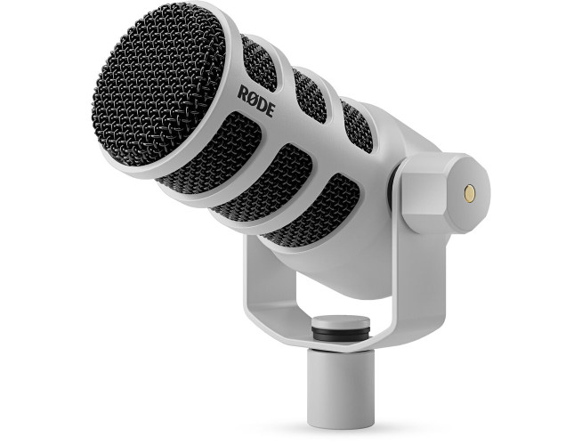 Rode PodMic USB podcast microfoon White