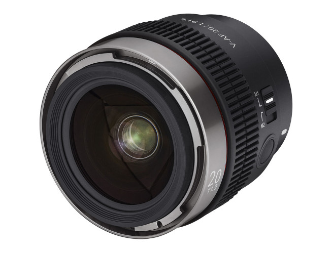 Samyang V-AF 20mm T1.9 Sony E