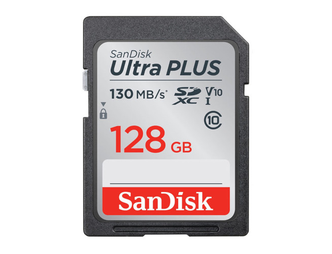 SanDisk SDXC Elite Ultra Plus 128GB 130MB/s