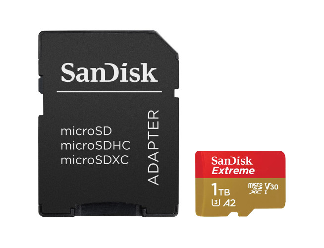 SanDisk Extreme MicroSDXC 1TB + SD Adapter