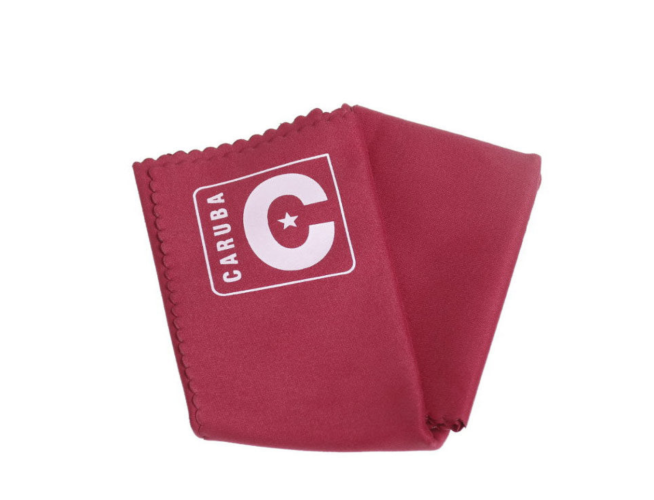 Caruba Microfiber Lensdoekje 30x30 - Rood