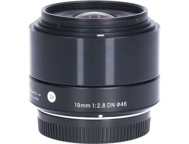 Tweedehands Sigma 19mm f/2.8 DN Art Micro 4/3 - Zwart CM8476