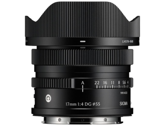Sigma 17mm f/4.0 DG (C) Black Sony E