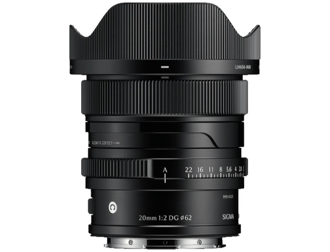 Sigma 20mm f/2.0 DG (C) Black L-Mount