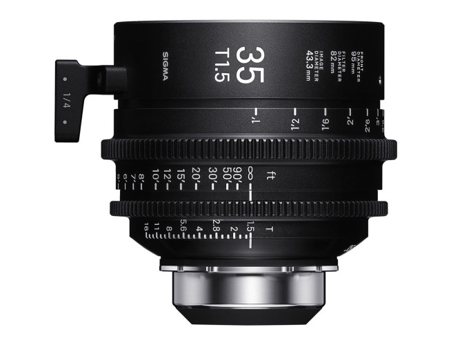 Sigma 35mm T1.5 FF F/AP2 (Metric)