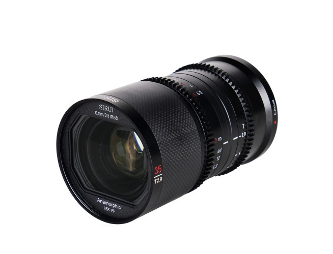 Sirui 35mm T2.9 1.6x Anamorphic Blue Sony E
