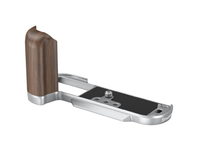 SmallRig 4735 Wooden L-Shape Grip For X-T50 Silver