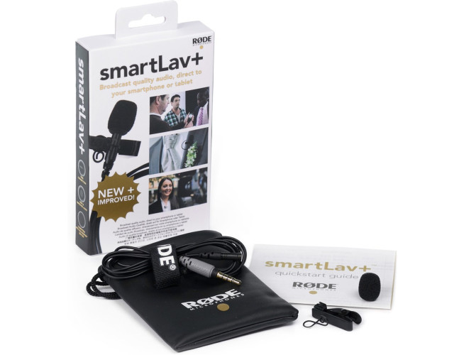 Rode SmartLav+ microphone for smartphones